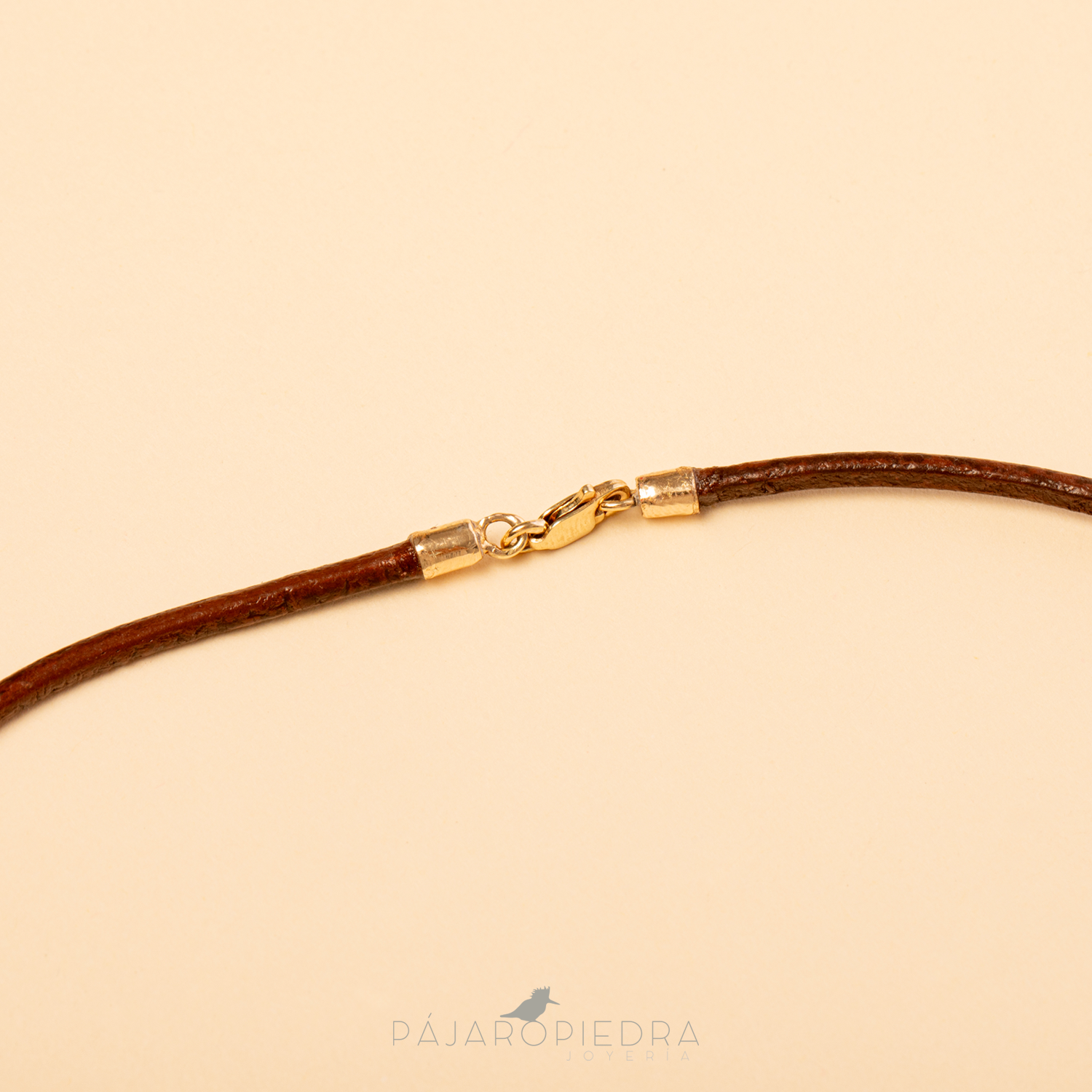 Cuerito para Dijes, oro amarillo. (Fine Jewelry)