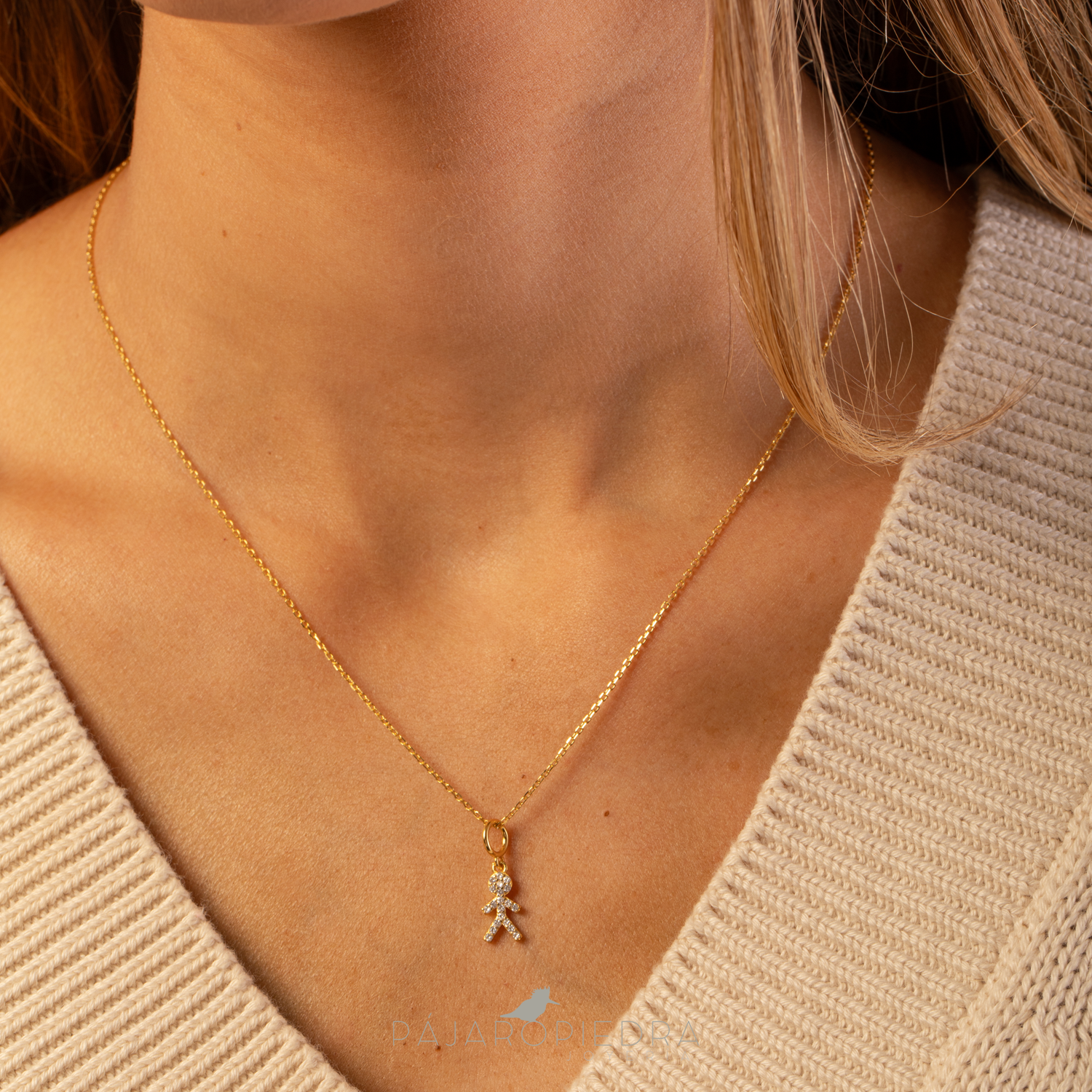 Collar Charms Plateado- Cadena Clásica ¡Personalízalo!