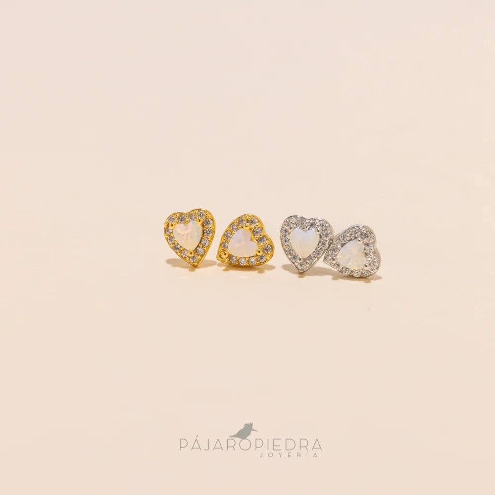 Aretes Heart