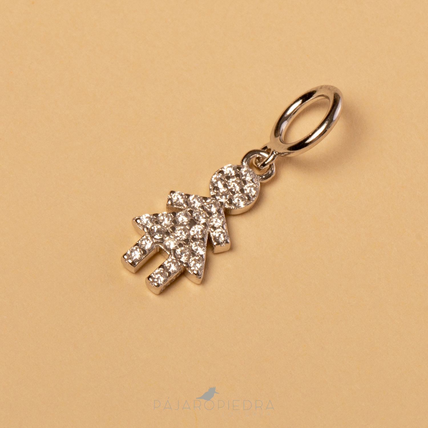 Collar Charms Plateado- Cadena Clásica ¡Personalízalo!