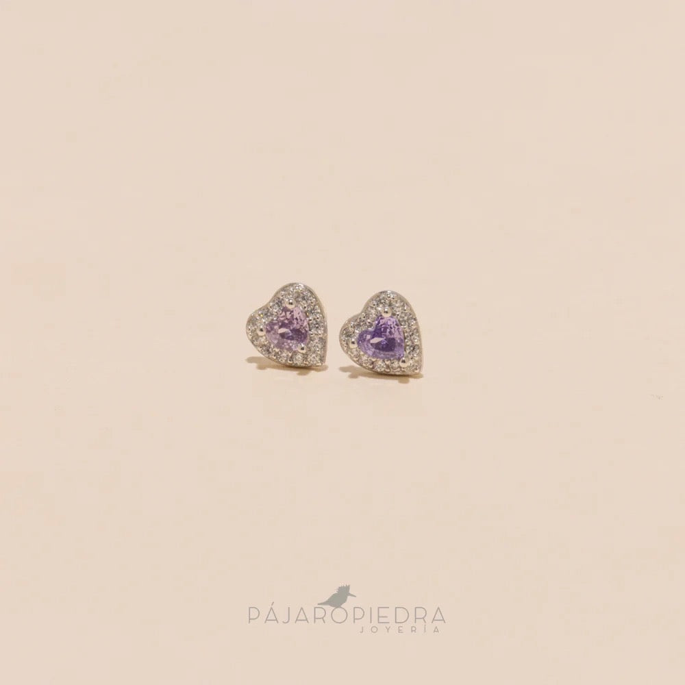 Aretes Heart