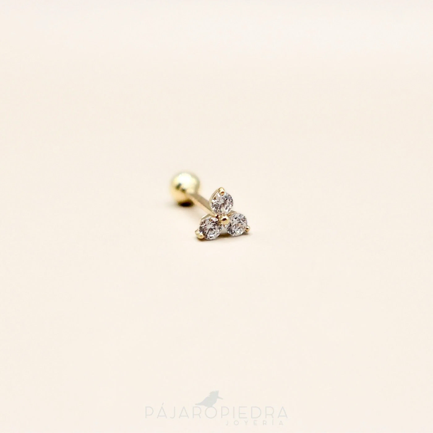 Piercing 14K Triada · Fine Collection