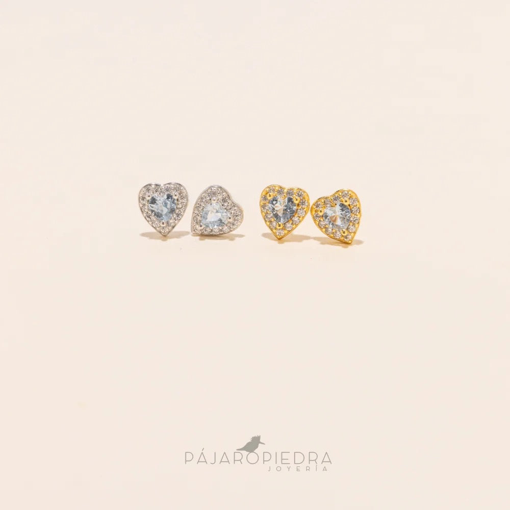Aretes Heart