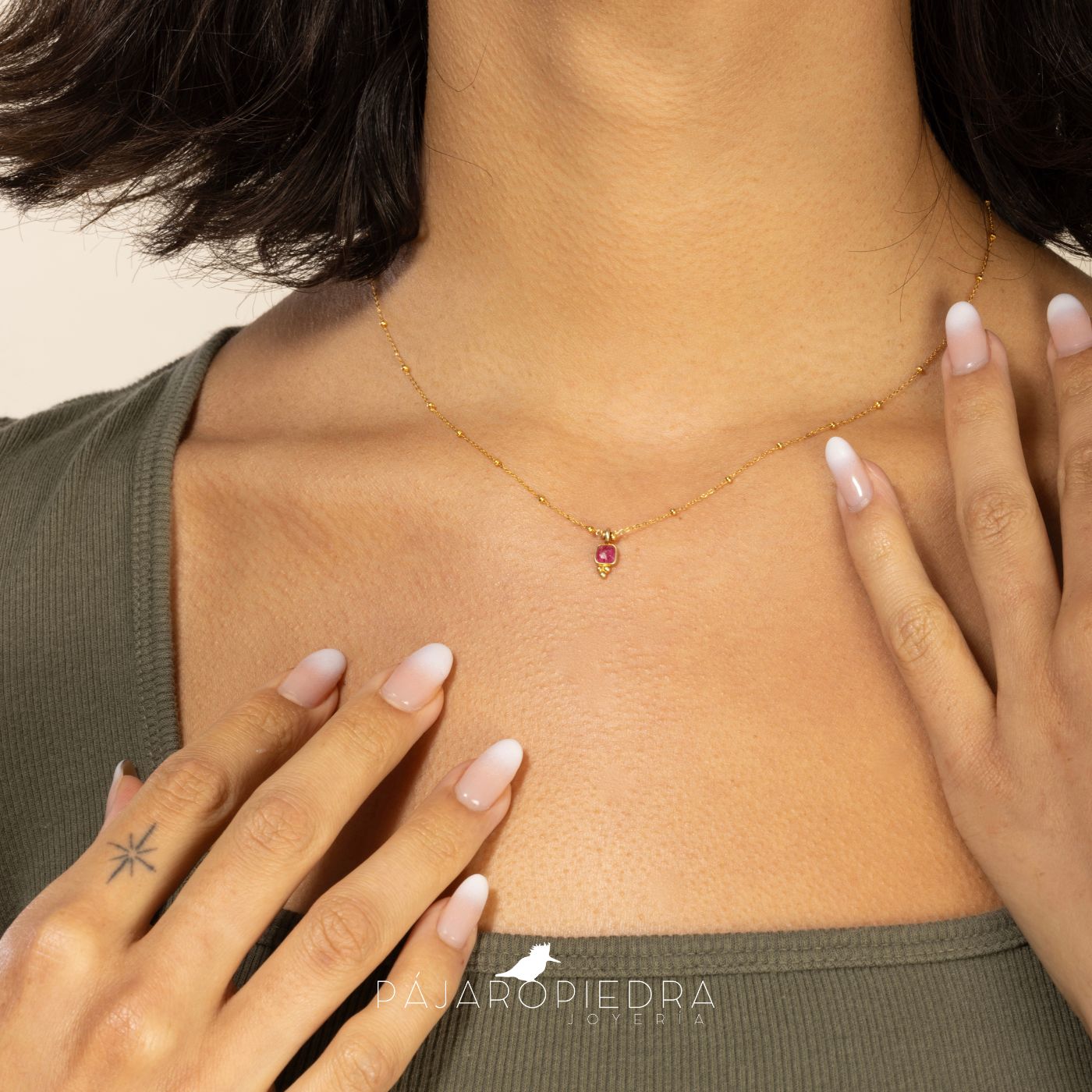 Collar Cuarzo Corona