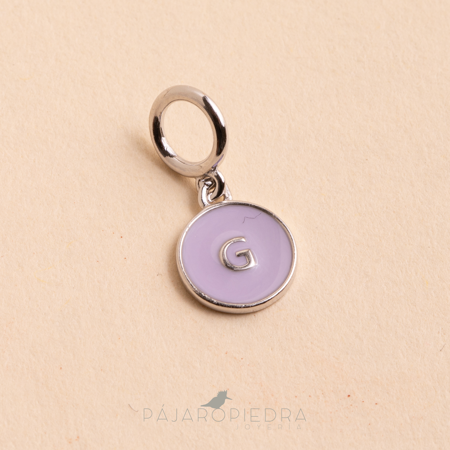 Collar Charms Plateado- Cadena Clip ¡Personalízalo!