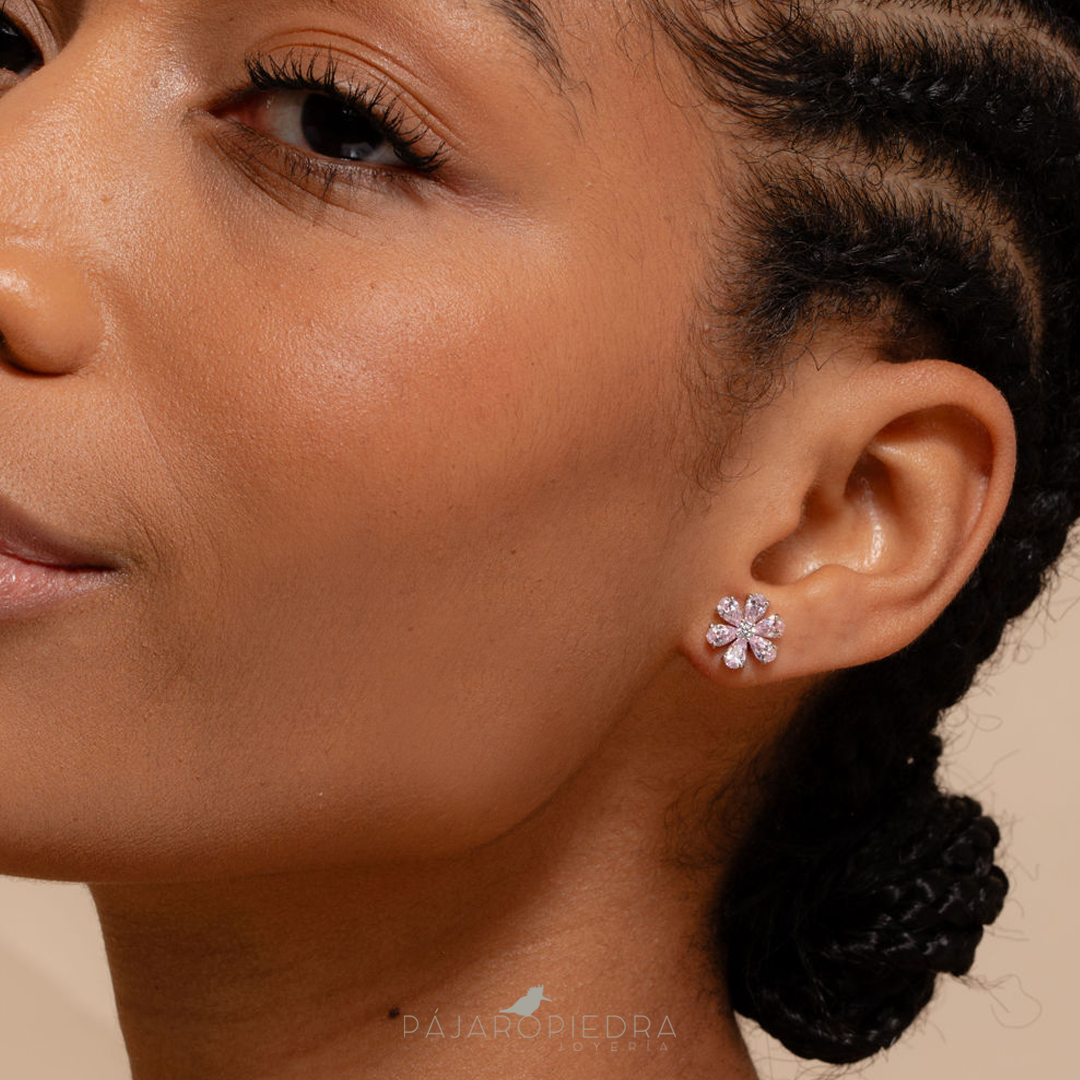 Aretes Gardenia- Bliss