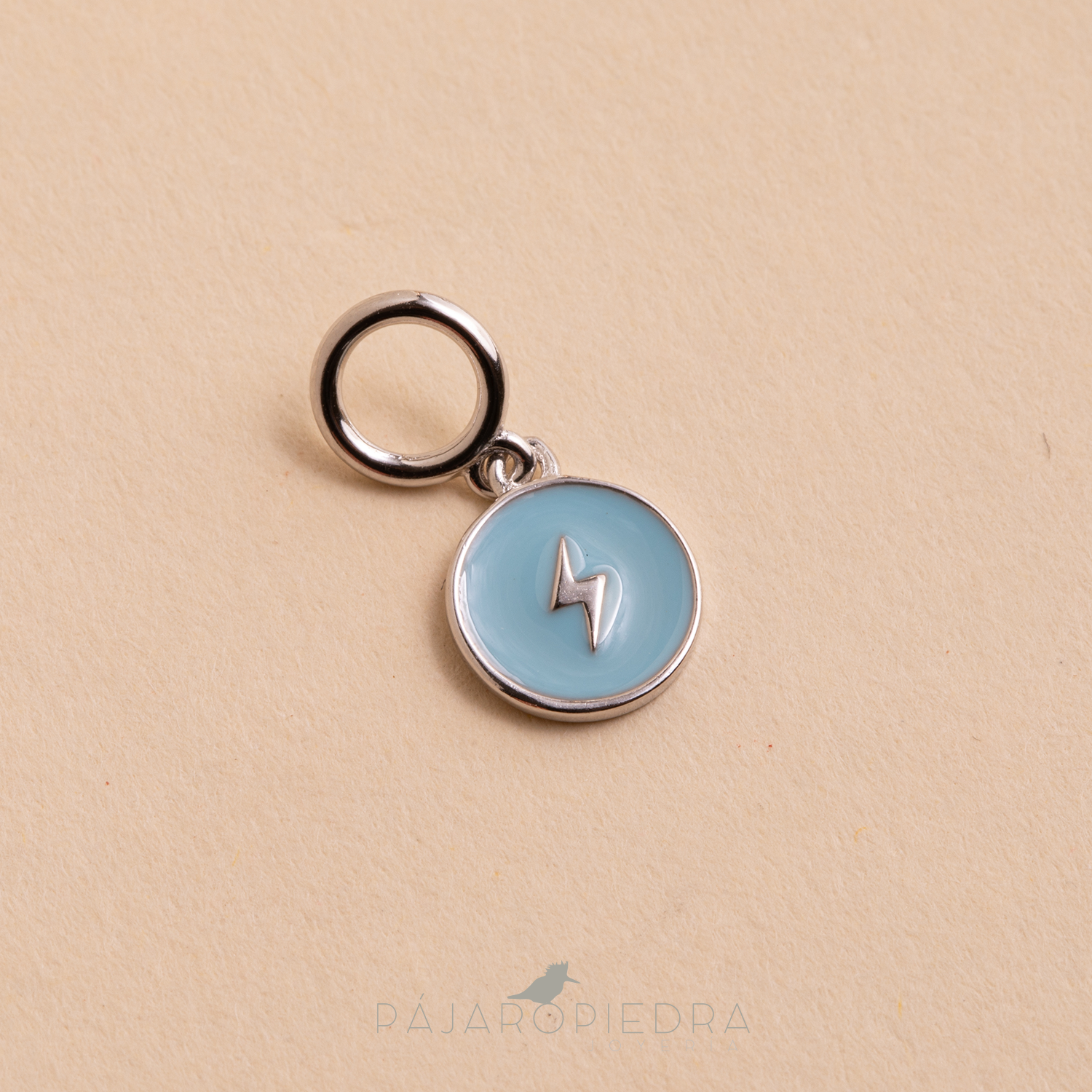 Collar Charms Plateado- Cadena Clip ¡Personalízalo!