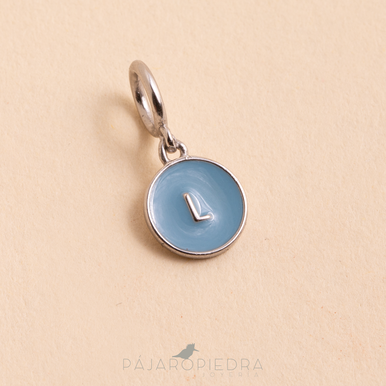 Collar Charms Plateado- Cadena Clip ¡Personalízalo!