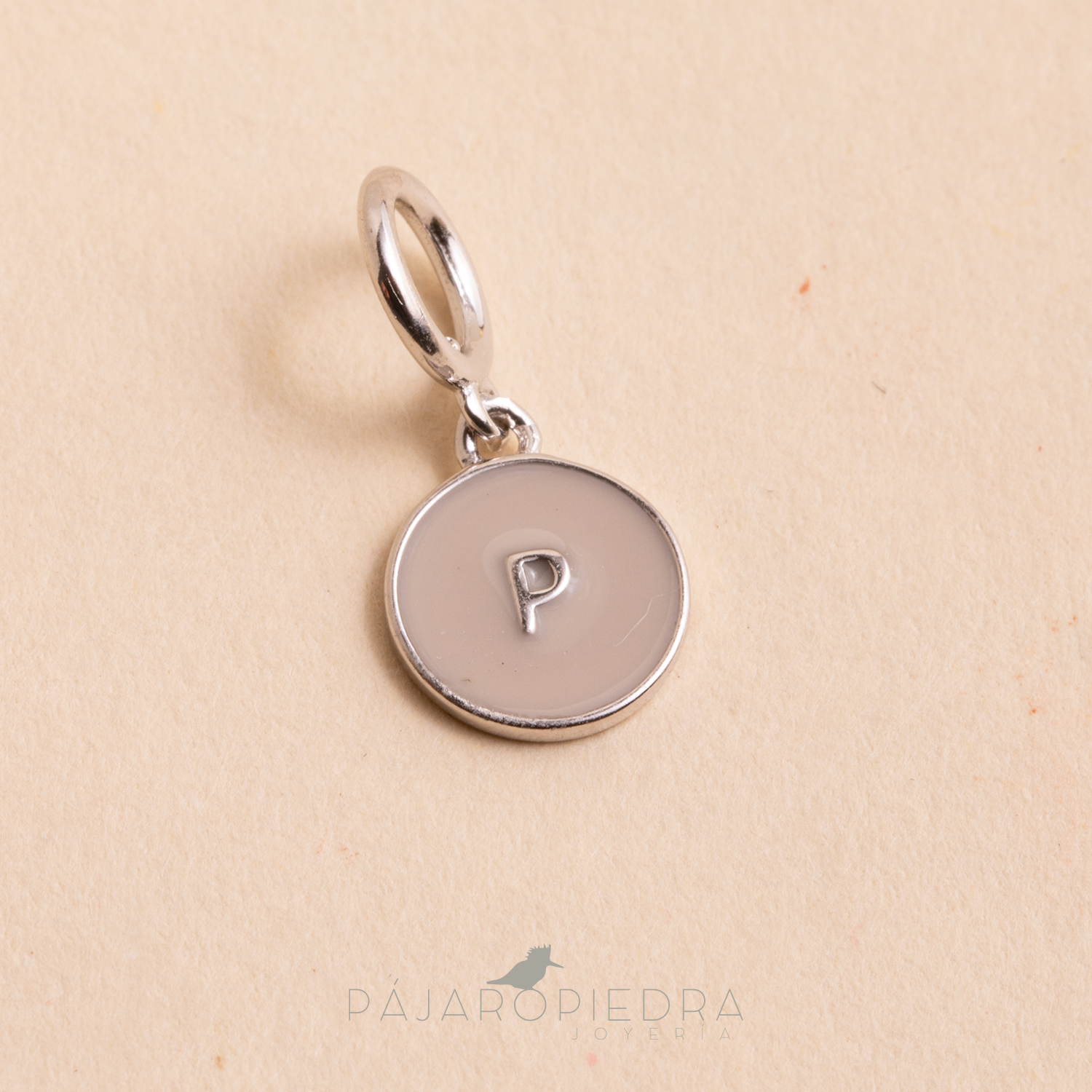 Collar Charms Plateado- Cadena Clip ¡Personalízalo!