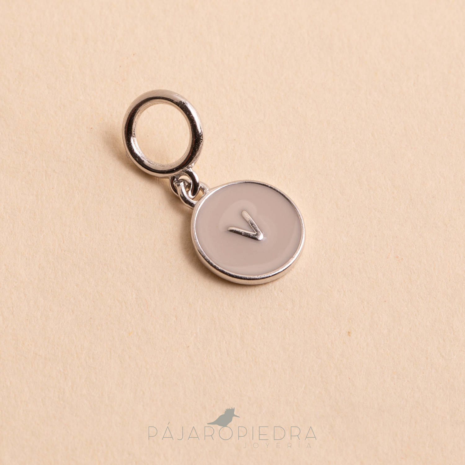 Collar Charms Plateado- Cadena Clip ¡Personalízalo!