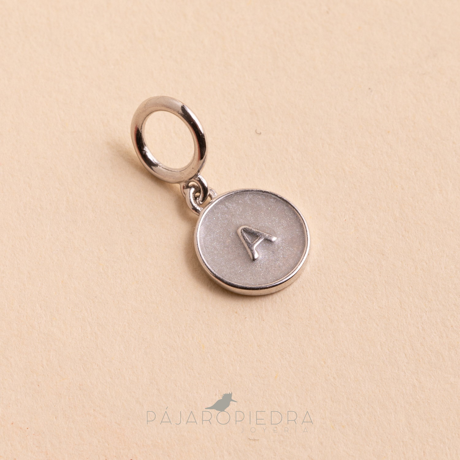 Collar Charms Plateado- Cadena Clip ¡Personalízalo!