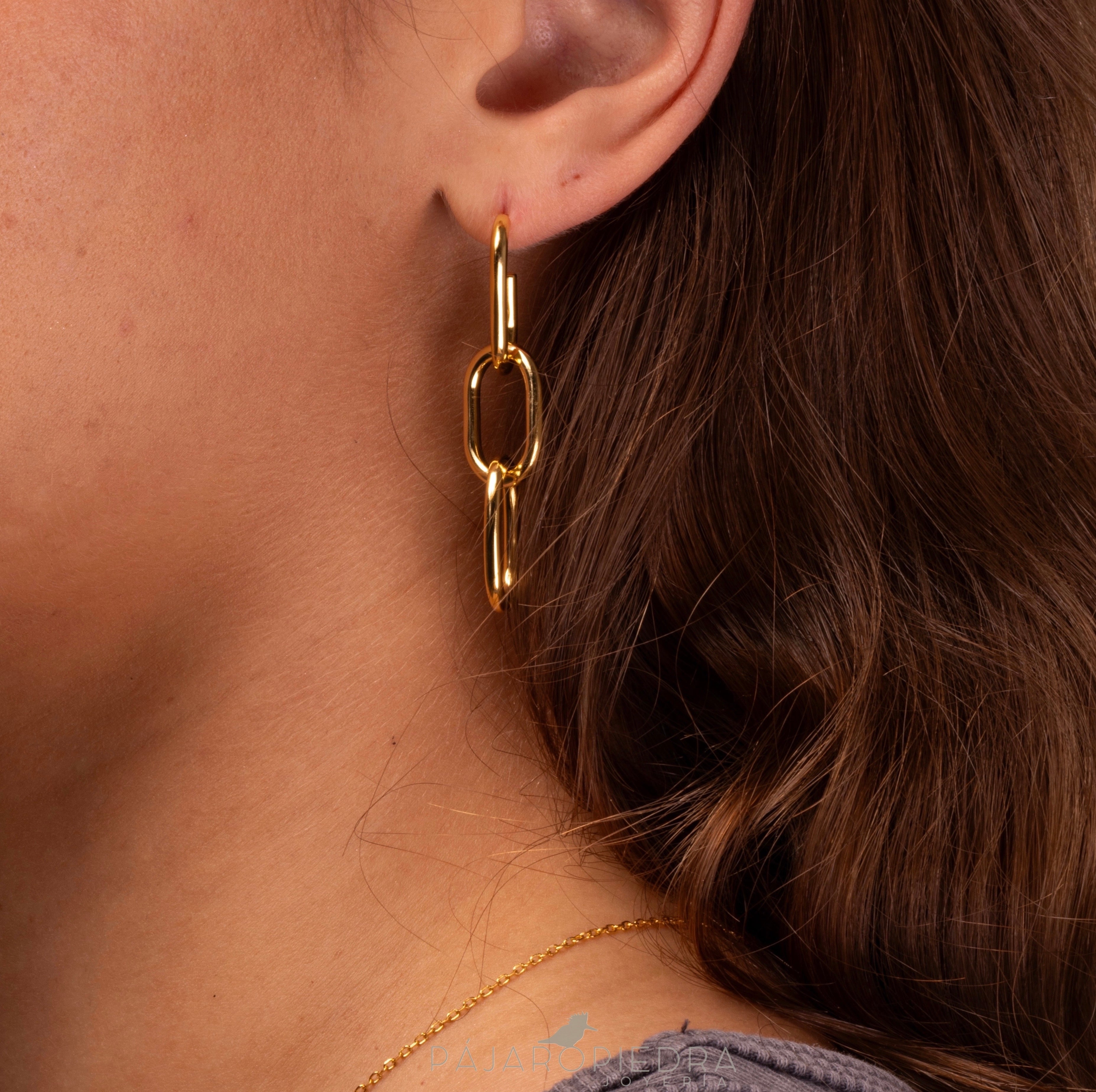 Arracadas Lira Dobles