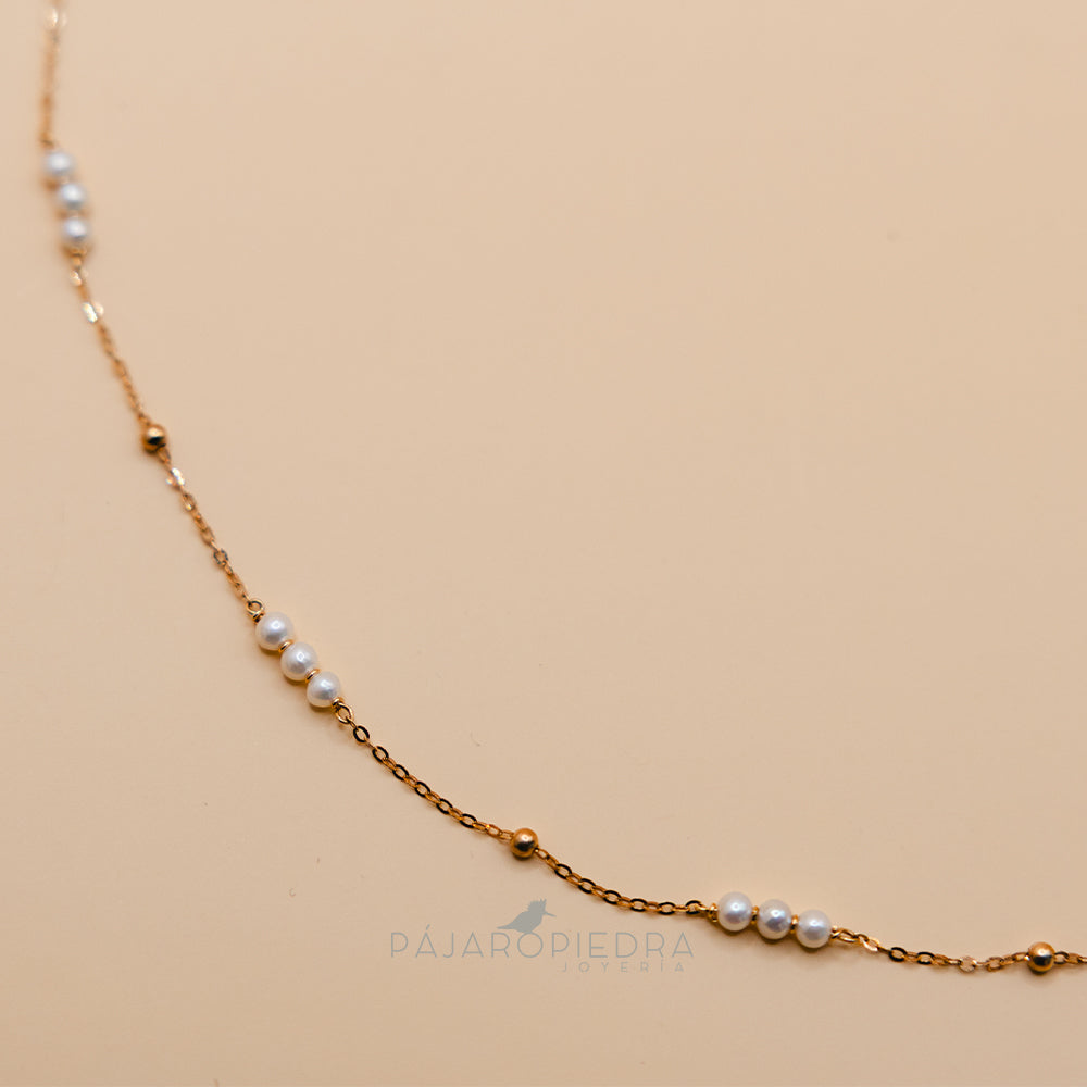 Collar Cadena Perlas · Fine Collection