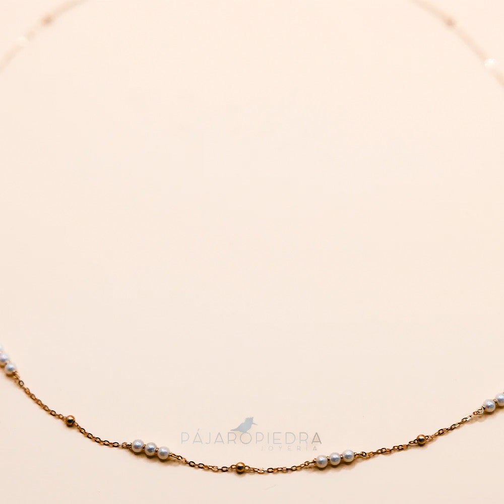 Collar Cadena Perlas · Fine Collection