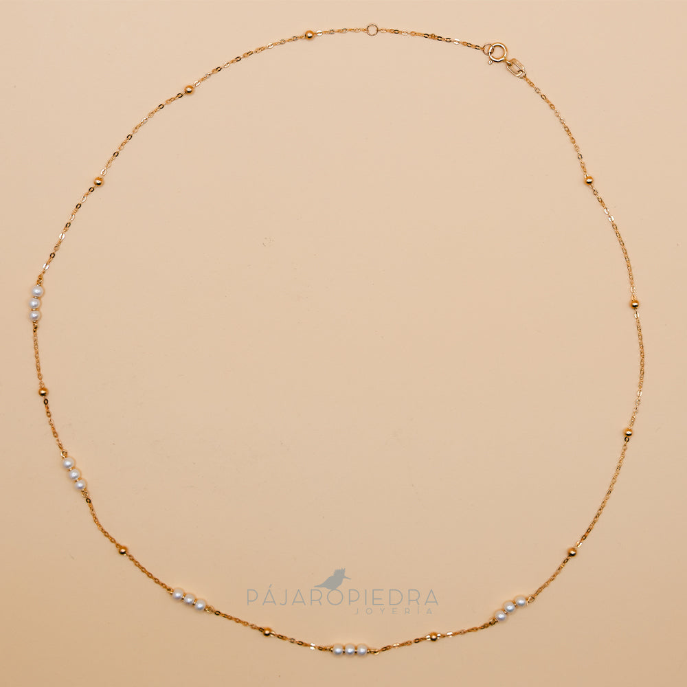 Collar Cadena Perlas (Fine Collection)