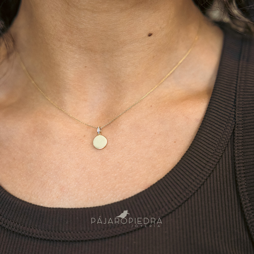 Collar Dije Lucero · Fine Collection