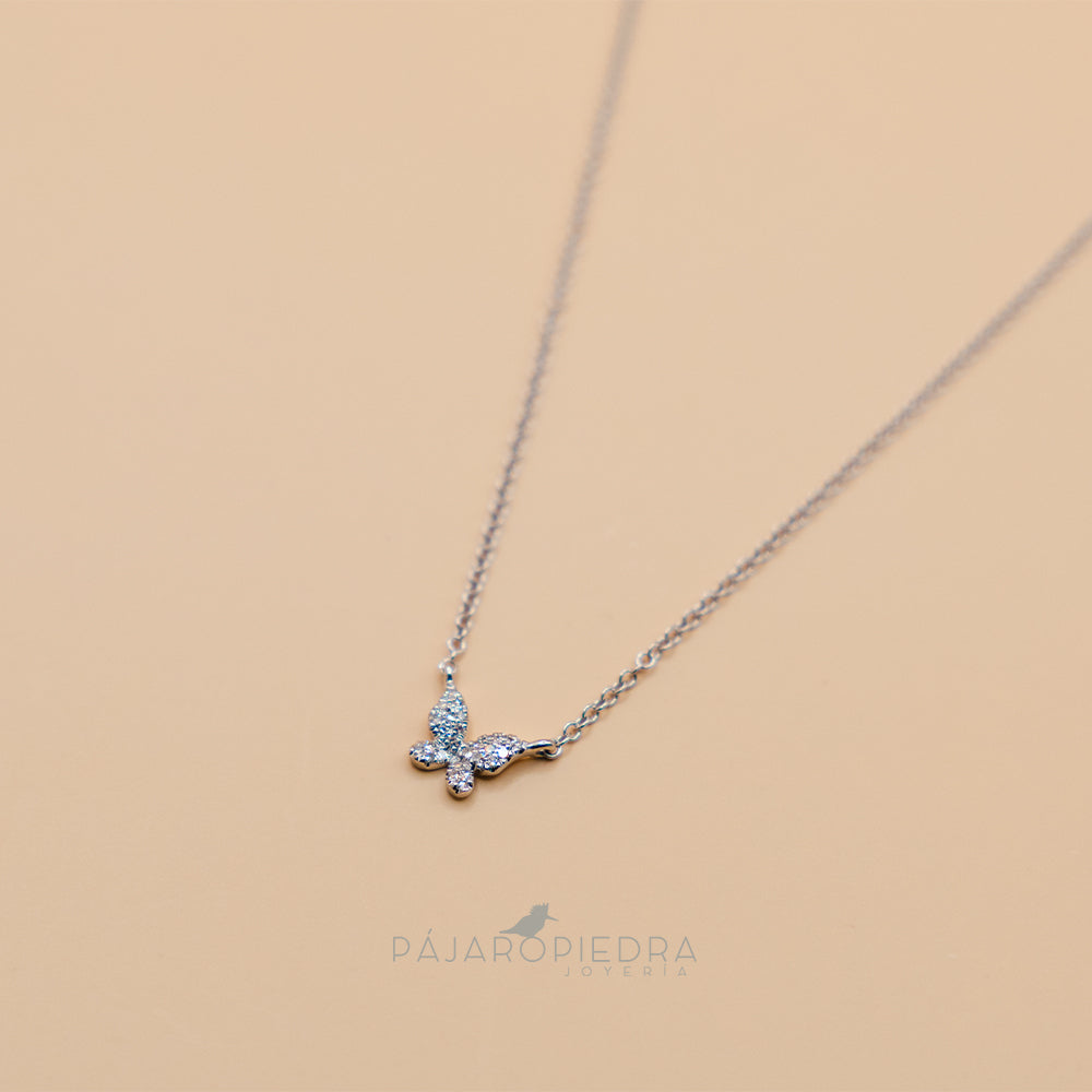 Collar Mariposa (Fine Collection)