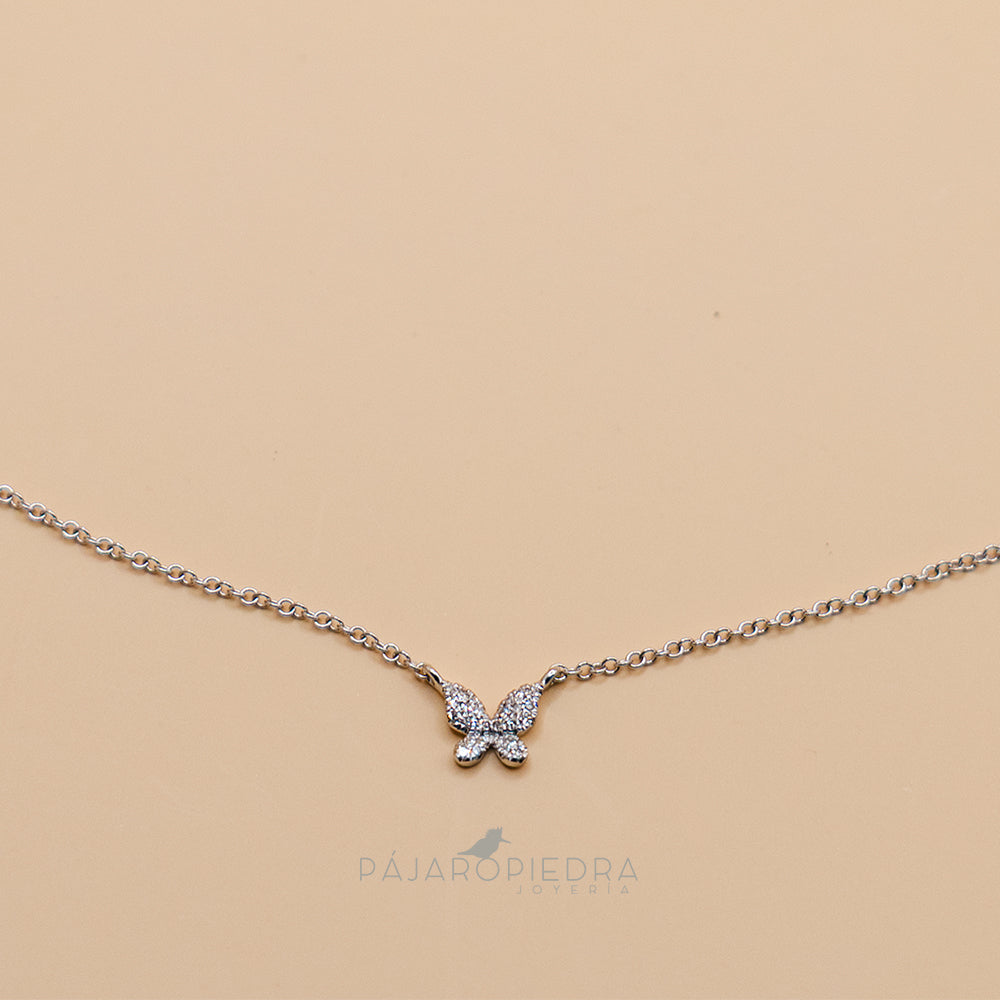 Collar Mariposa (Fine Collection)