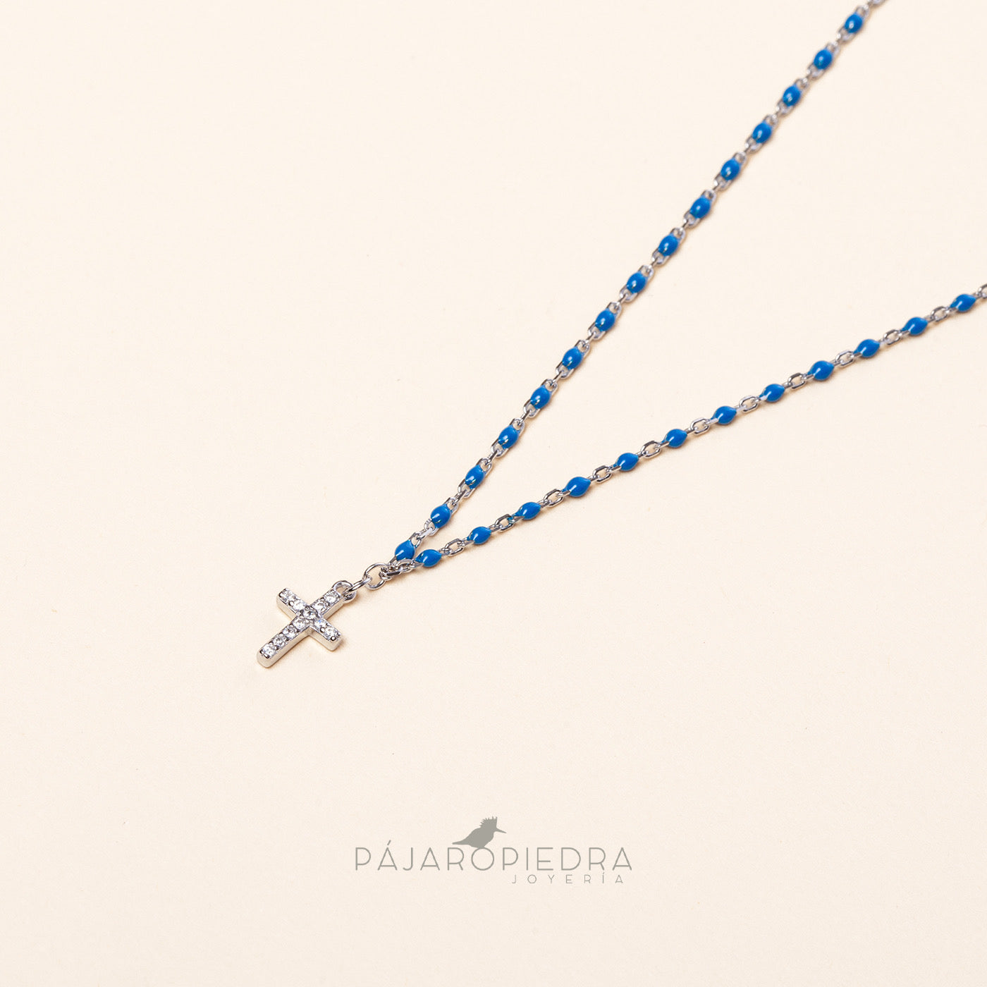 Collar Cruz Piedras