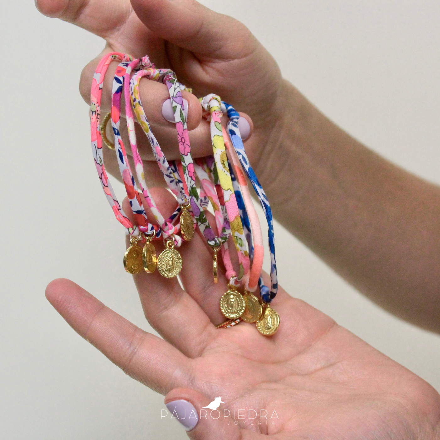 Pulsera Tela Guadalupe