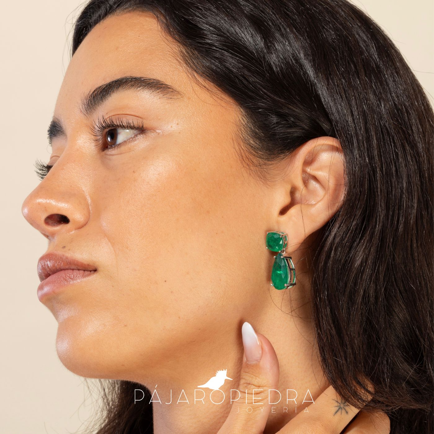 Aretes Gota Cuadro- Bliss