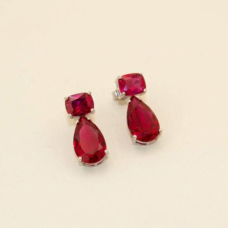 Aretes Gota Cuadro- Bliss