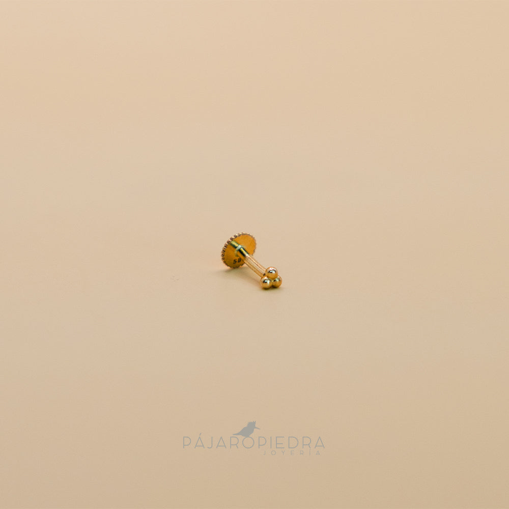 Piercing 14K Lía III (Fine Collection)