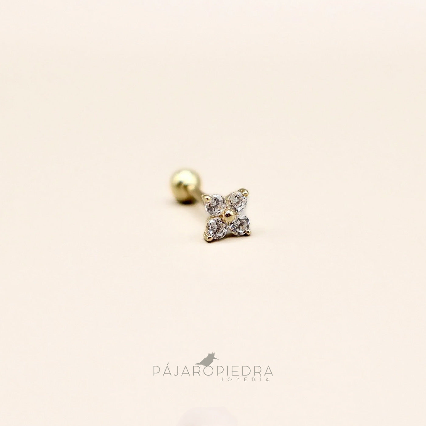 Piercing 14K 4 Hojas · Fine Collection