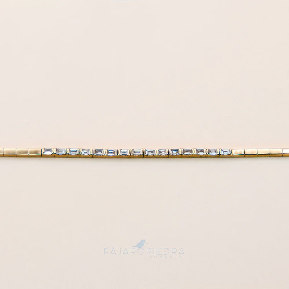 Pulsera Baguette · Fine Collection