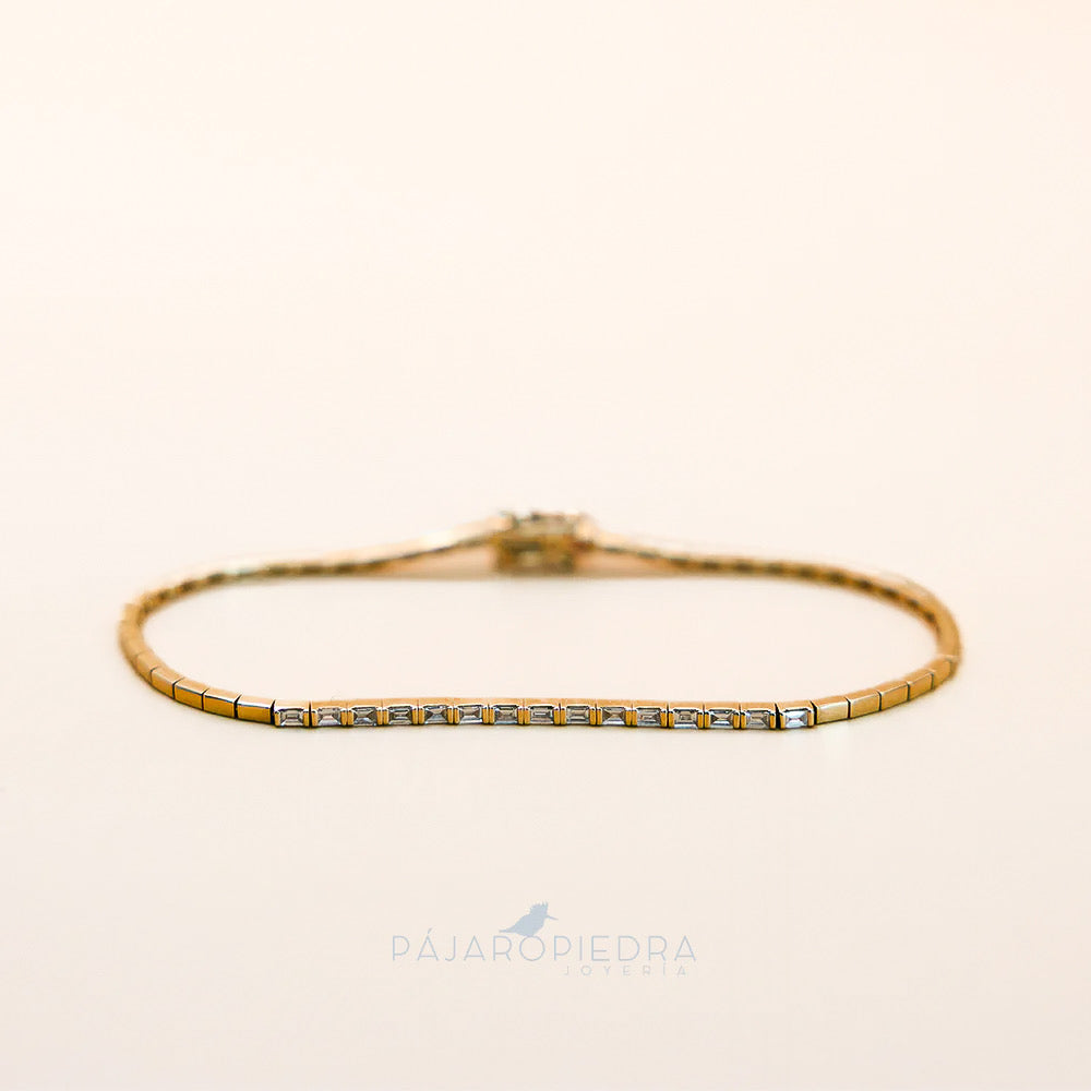 Pulsera Baguette · Fine Collection