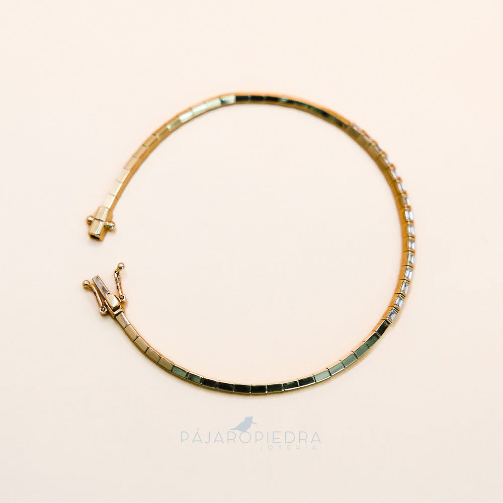 Pulsera Baguette · Fine Collection