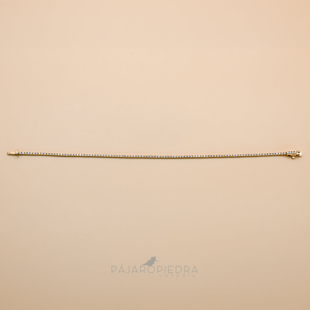 Pulsera Tennis 1ct (Fine Collection)