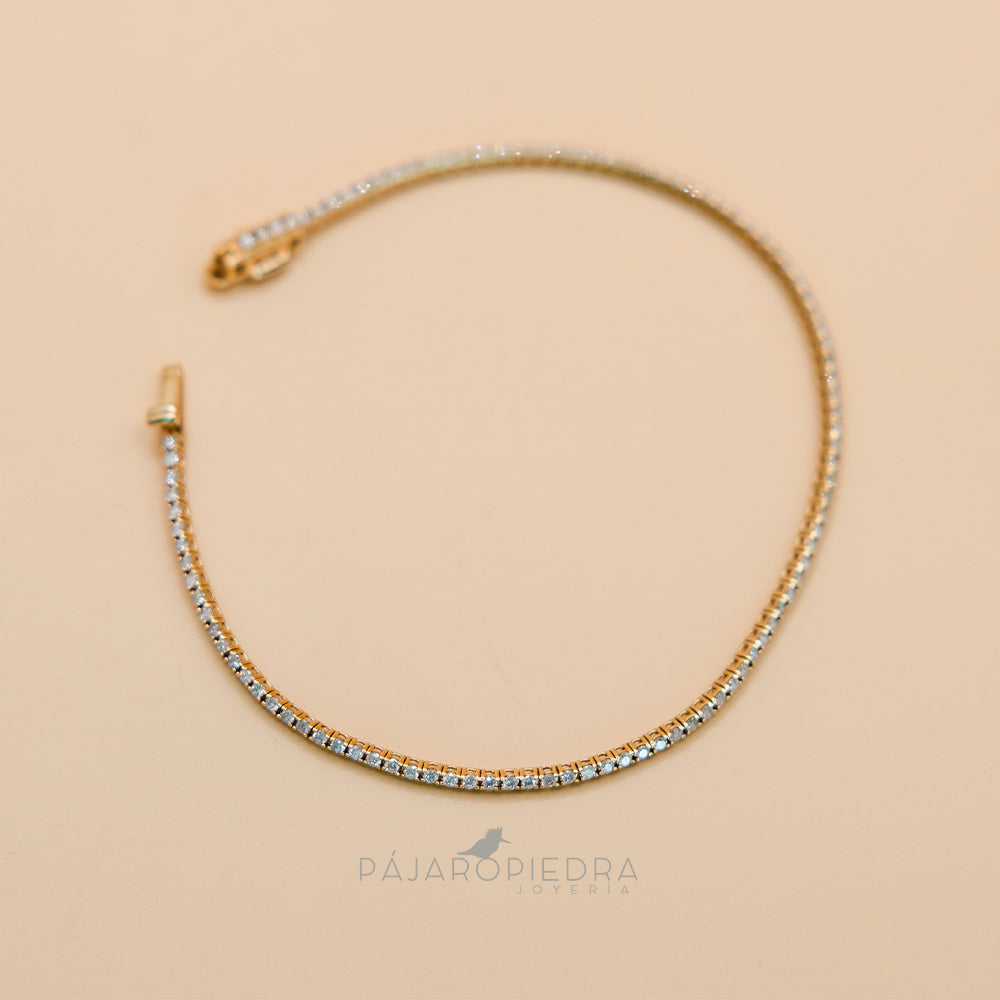 Pulsera Tennis 1ct (Fine Collection)