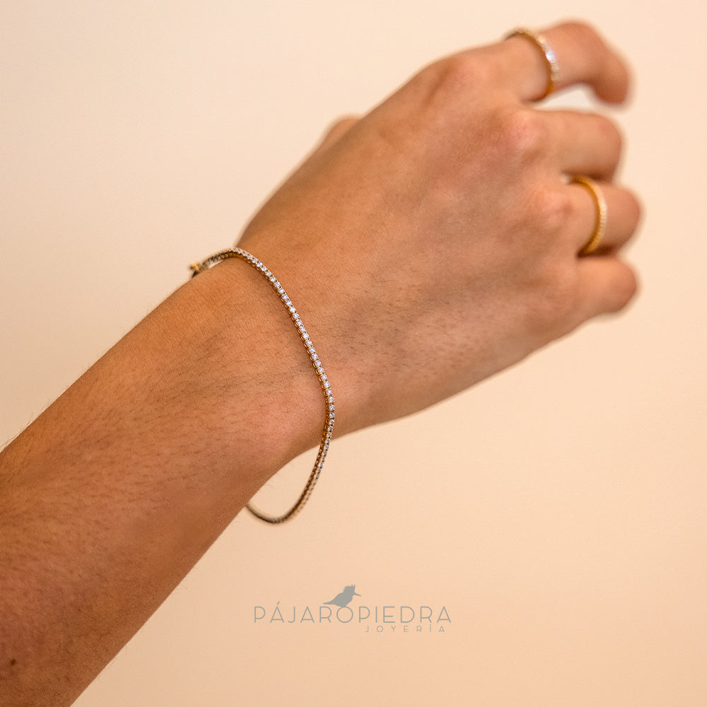 Pulsera Tennis 1ct (Fine Collection)