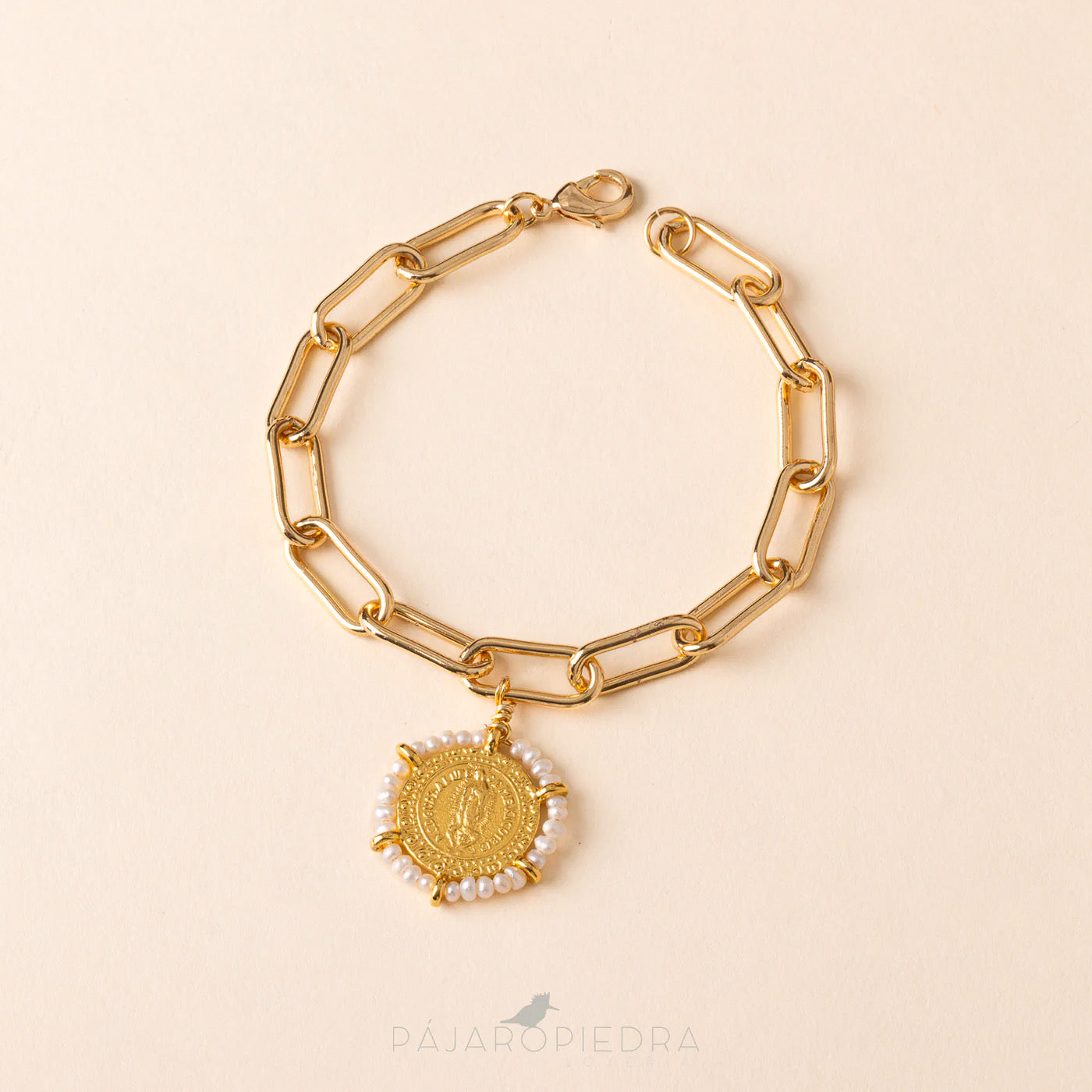 Pulsera Guadalupe Perlas