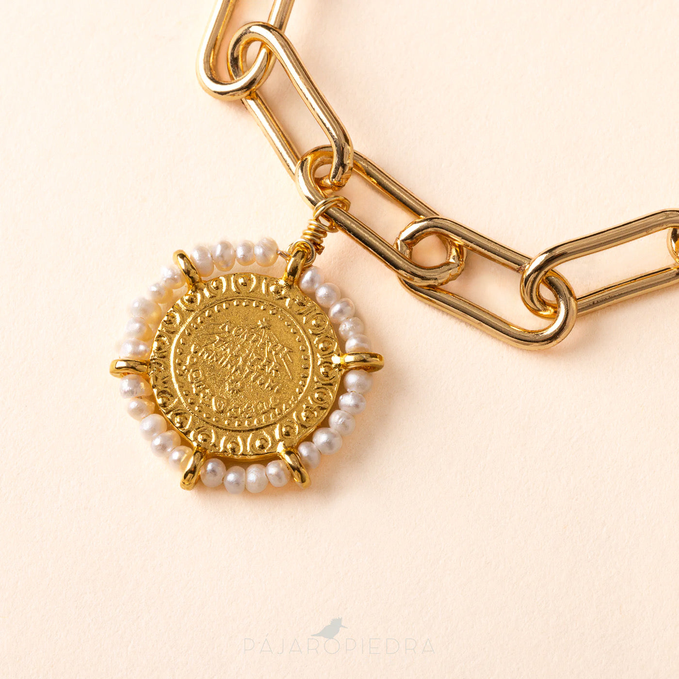 Pulsera Guadalupe Perlas