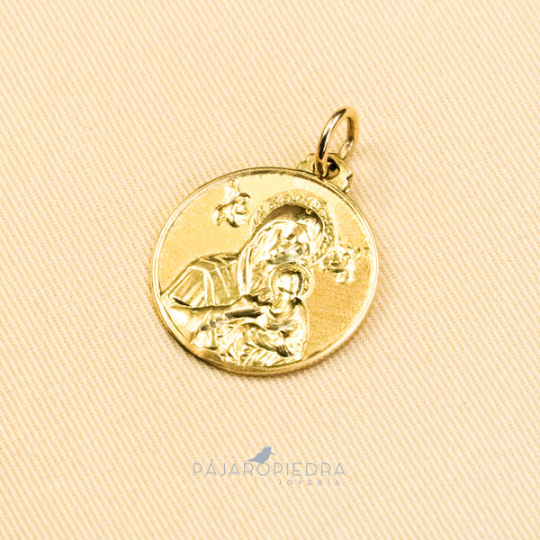 Medalla Virgen del Carmen  (Fine Jewelry)