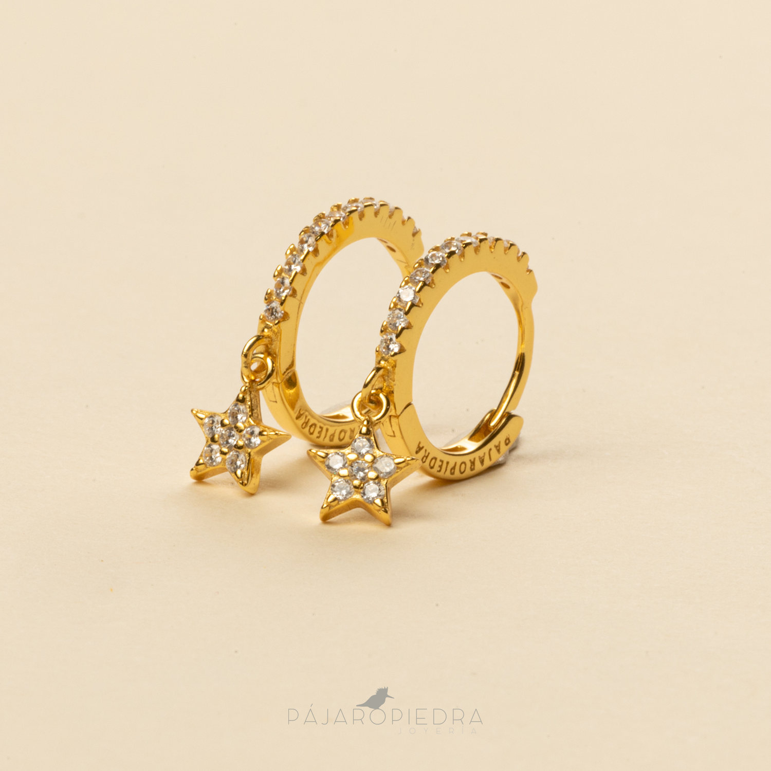 Arracadas Estrellita Colgante