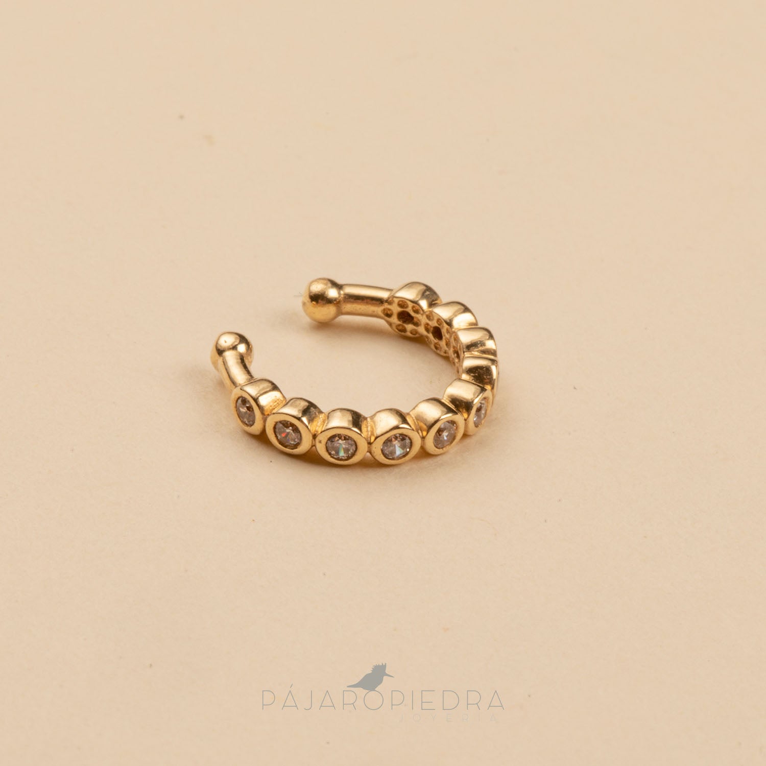 Ear Cuff dots, oro (Fine Jewelry)