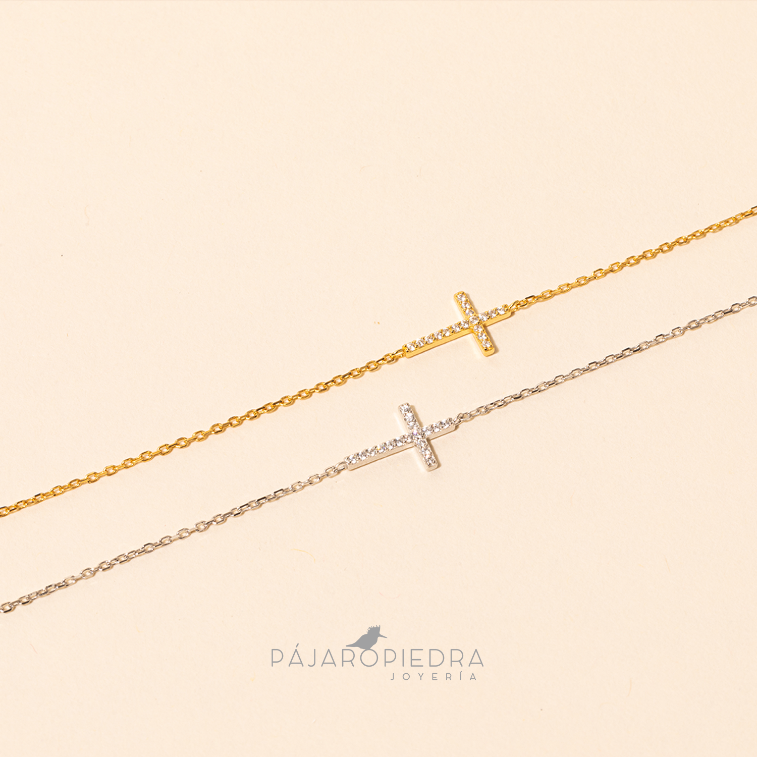 Pulsera Cruz lado