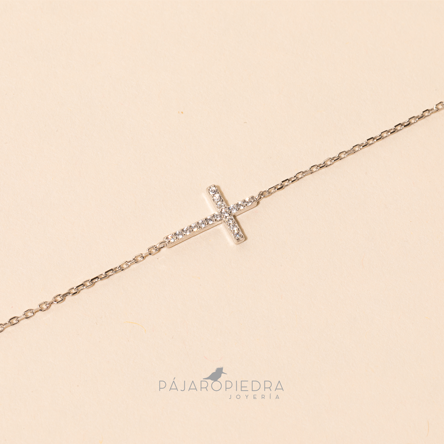 Pulsera Cruz lado