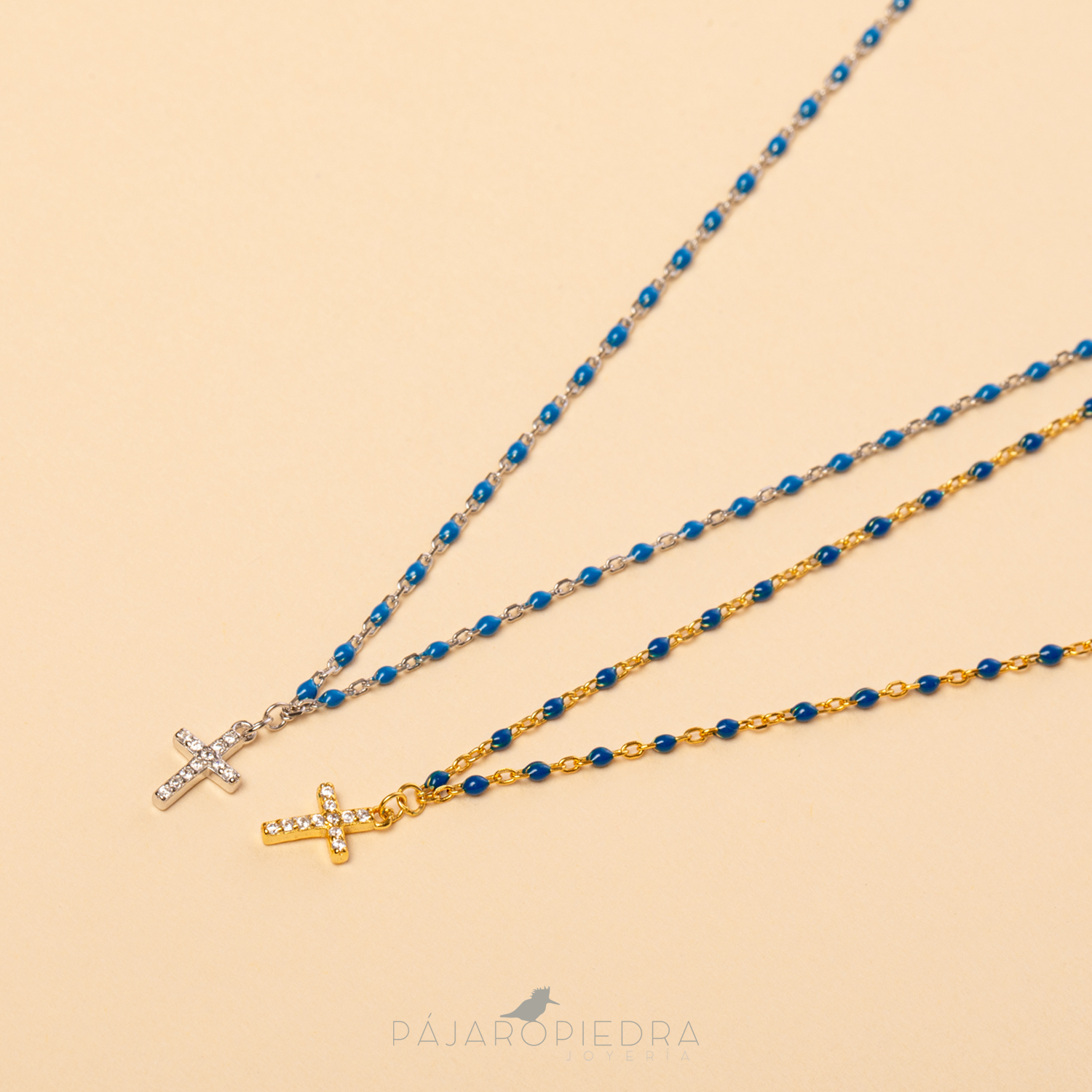 Collar Cruz Piedras