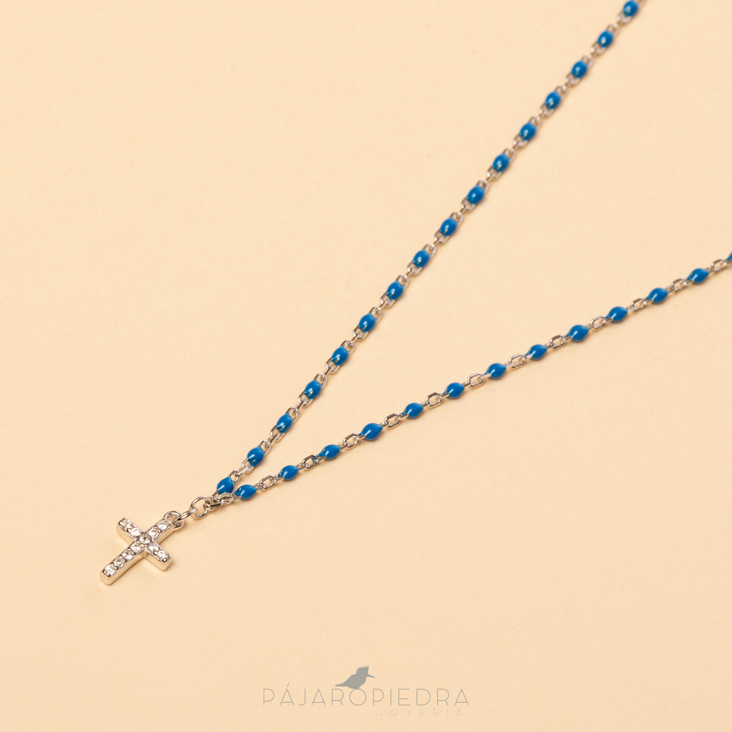 Collar Cruz Piedras