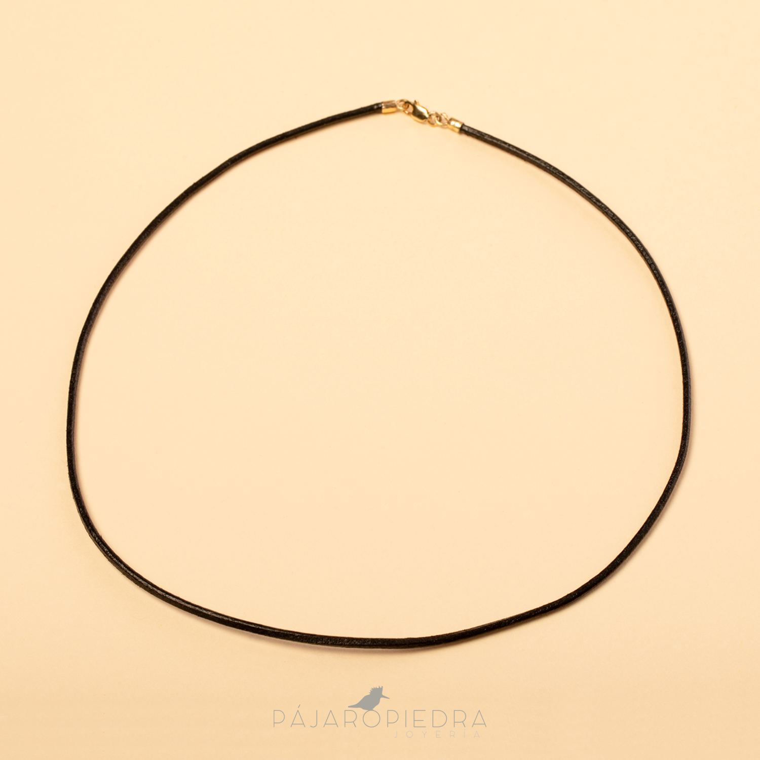 Cuerito para Dijes, oro amarillo. (Fine Jewelry)