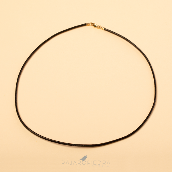 Cuerito para Dijes, oro amarillo. (Fine Jewelry)