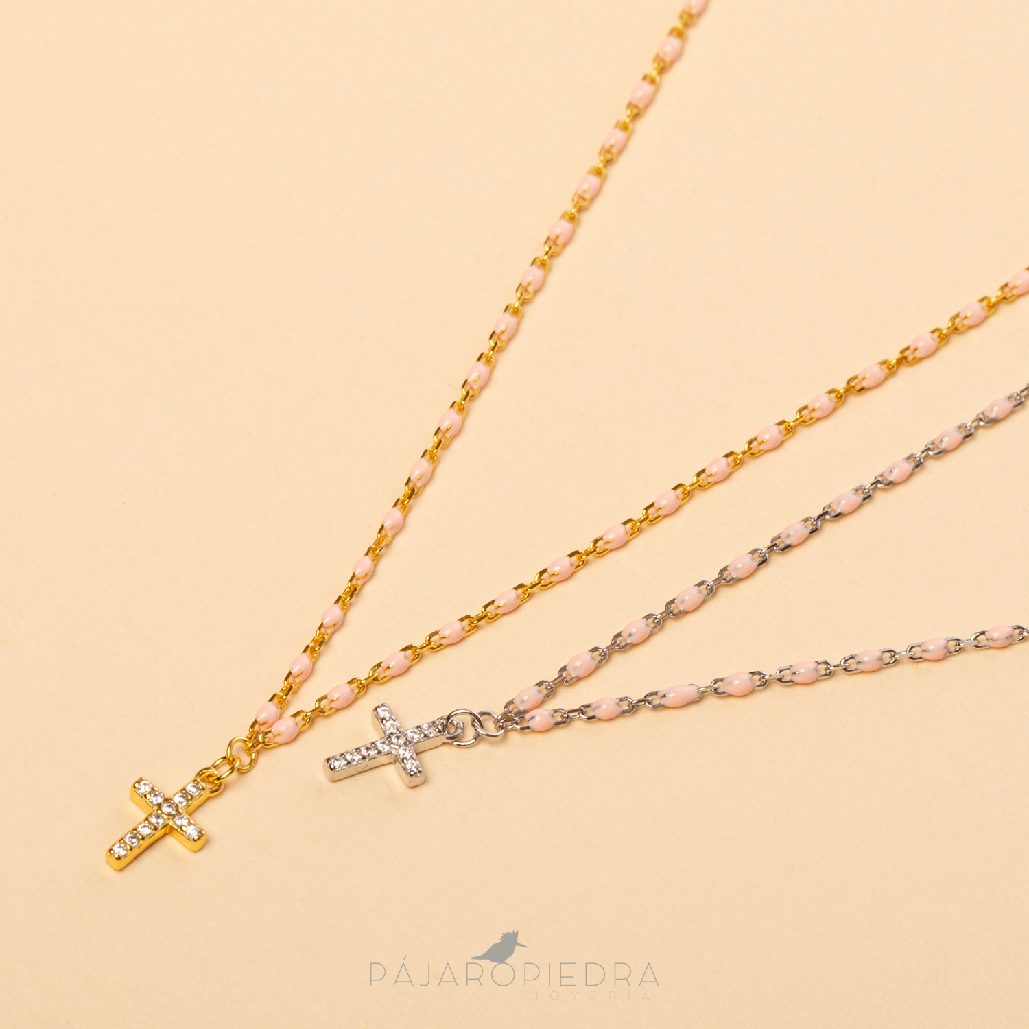 Collar Cruz Piedras