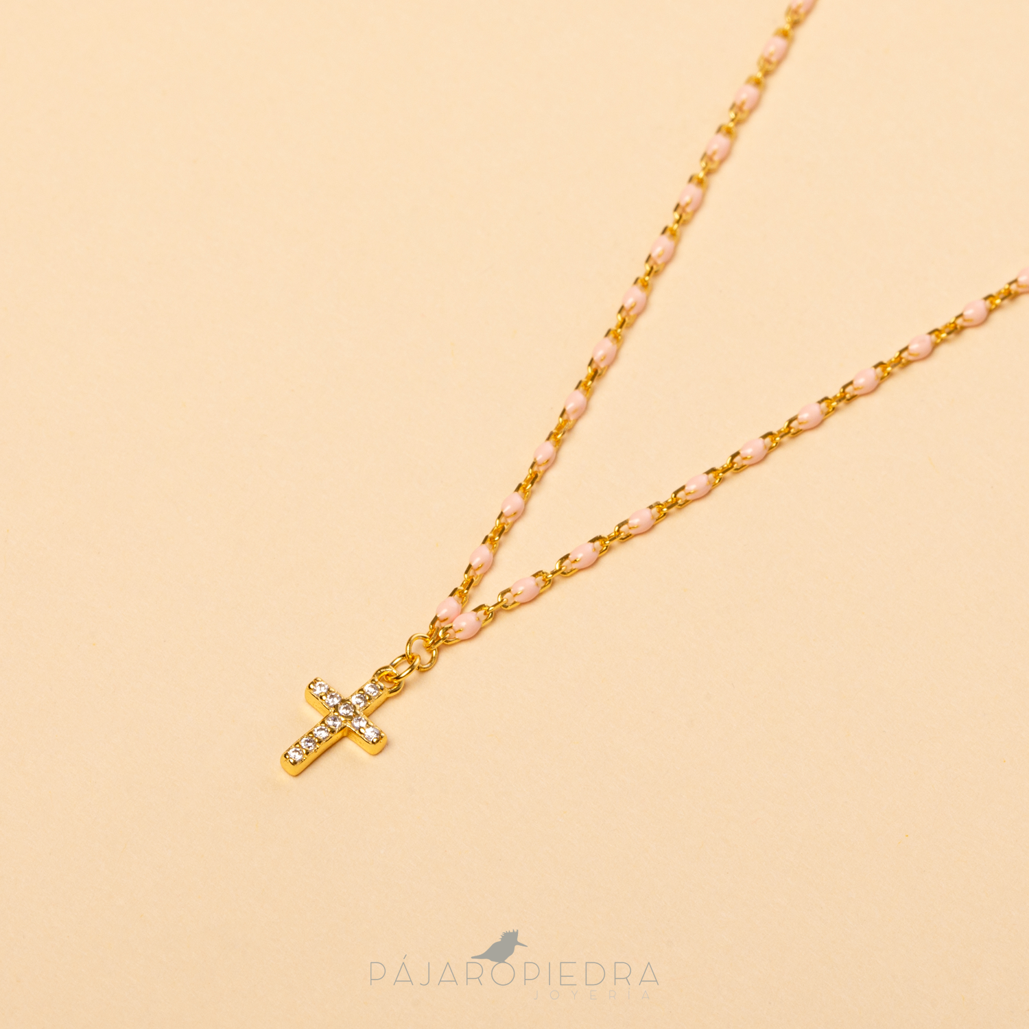 Collar Cruz Piedras
