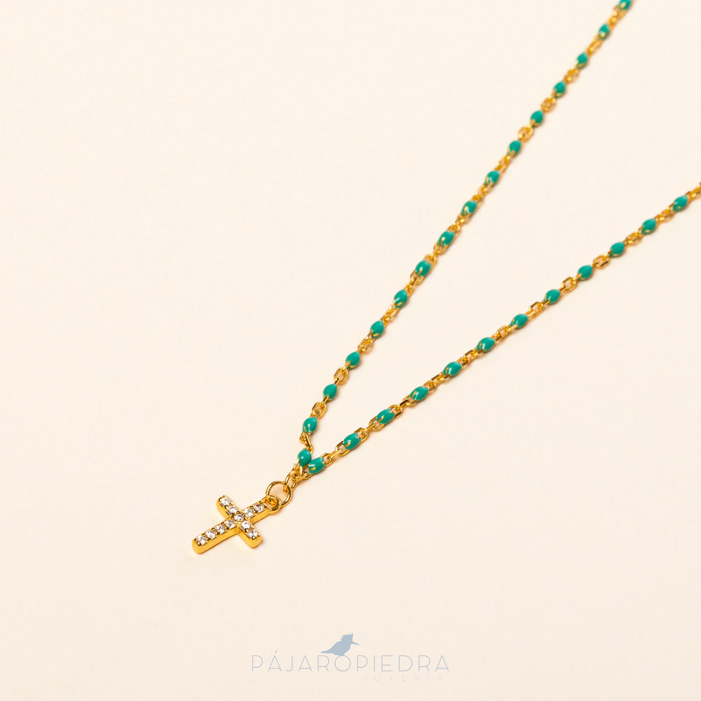 Collar Cruz Piedras