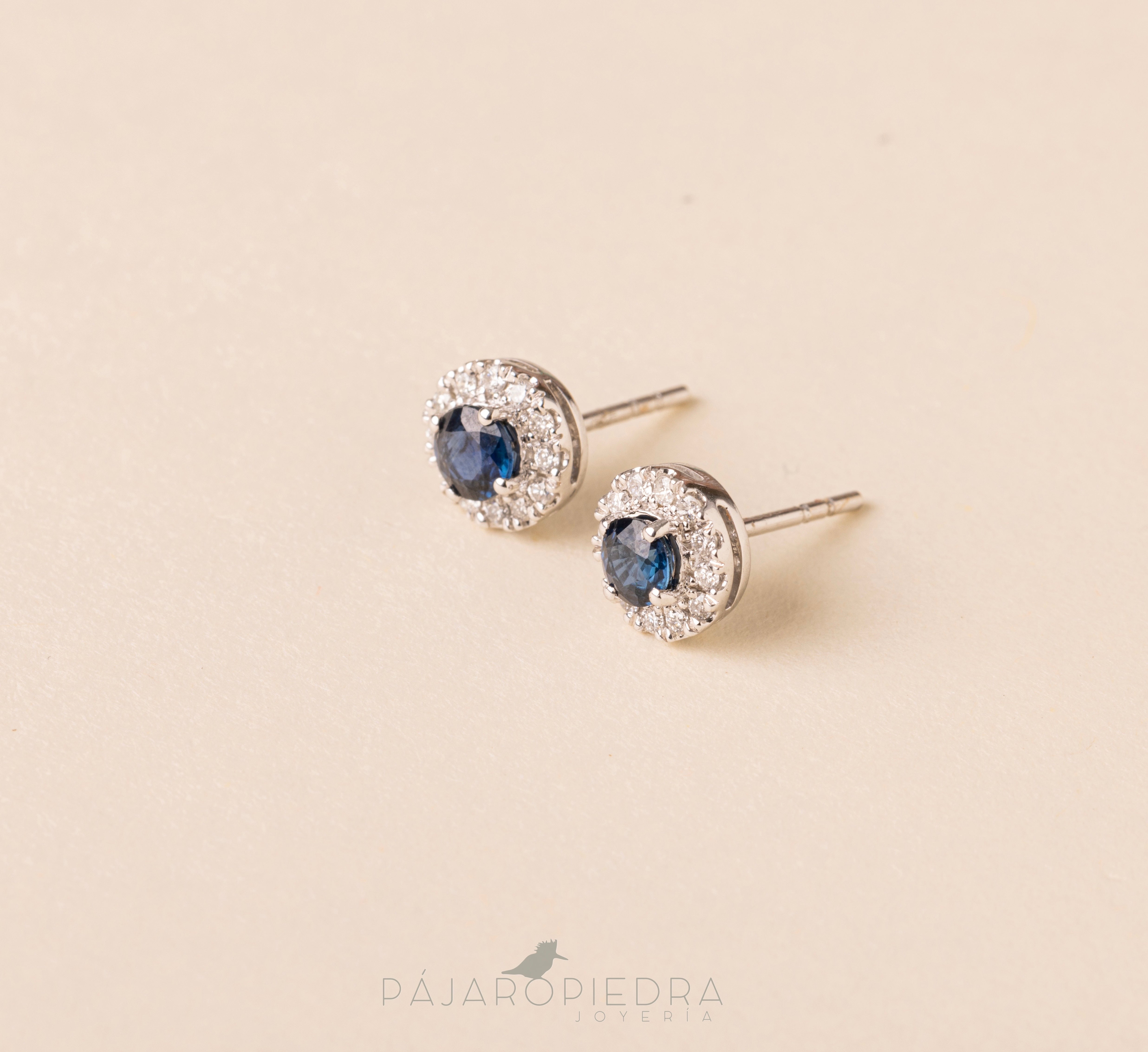 Aretes Zafiro (Fine Jewelry)