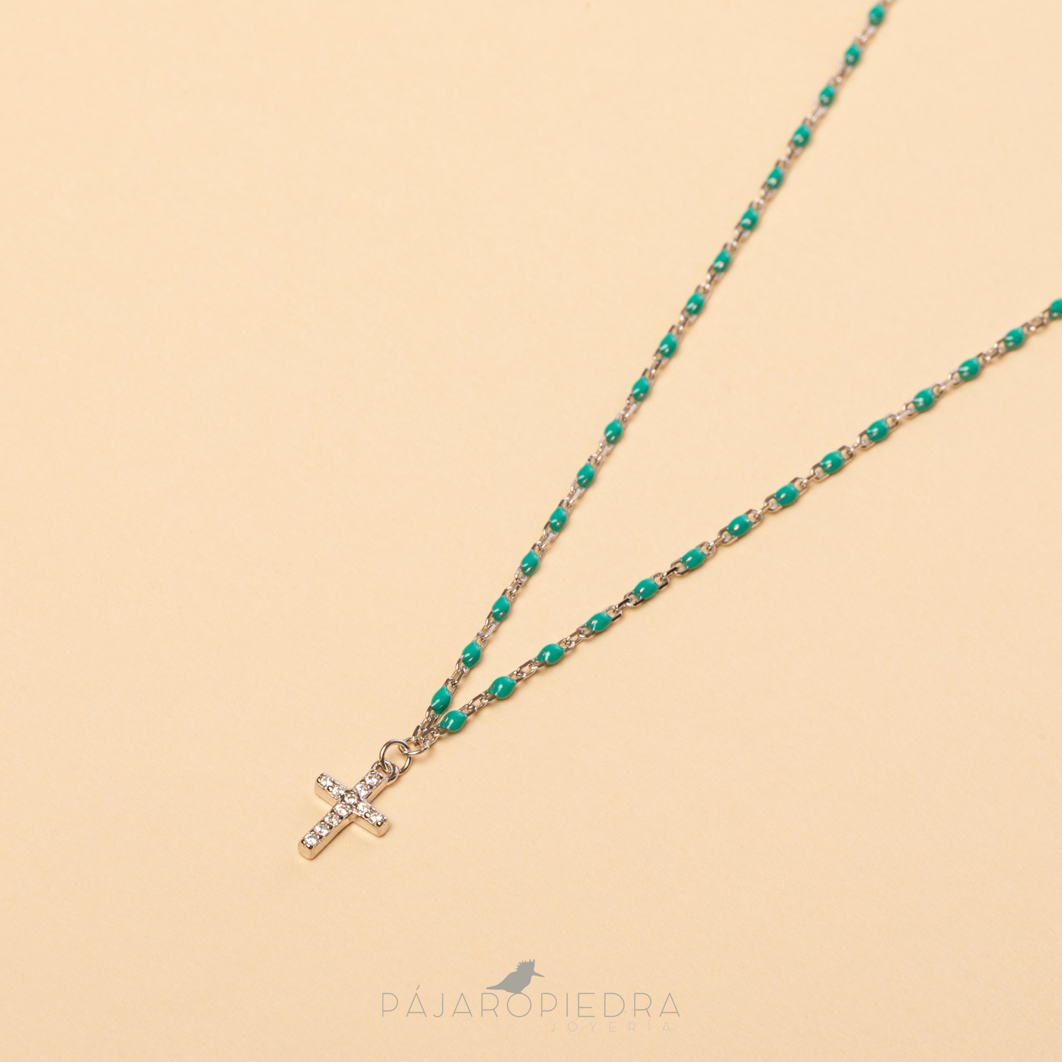 Collar Cruz Piedras